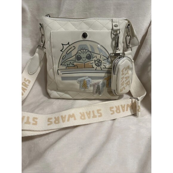 Disney Parks Star Wars Baby Grogu Crossbody Bag With Coin Purse  2023 main image 6